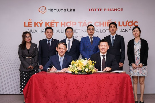 Hanwha Life Việt Nam hợp tác chiến lược cùng Lotte Finance