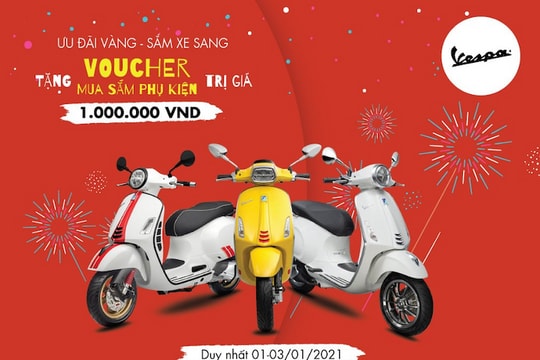 Piaggio Việt Nam tri ân khách hàng
