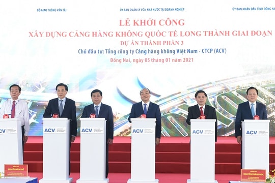 Chính thức khởi công Dự án Cảng hàng không quốc tế Long Thành