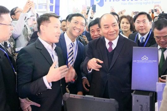 Hệ sinh thái sản phẩm CMC ghi điểm tại Triển lãm Quốc tế Đổi mới sáng tạo Việt Nam