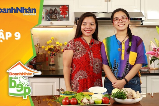 Gà trộn muối tiêu chanh ăn chung với xôi cho ngày cận Tết đầm ấm