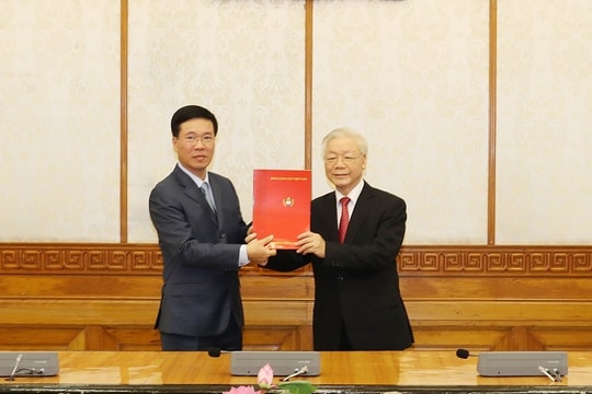 Ông Võ Văn Thưởng giữ chức Thường trực Ban Bí thư