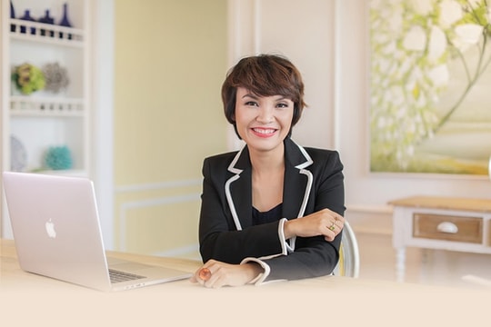 Bà Thanh Nguyễn - Giám đốc Điều hành và Truyền cảm hứng hạnh phúc Công ty Anphabe: “Doanh nghiệp hạnh phúc sẽ phát triển vững bền”