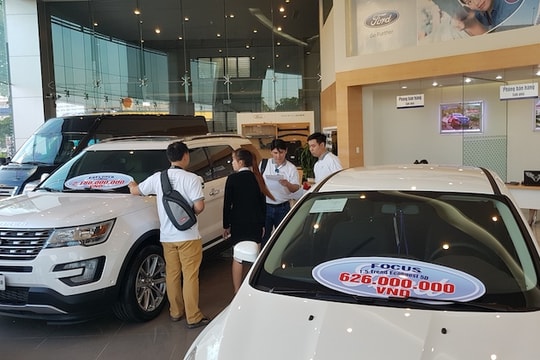 Ô tô tháng 2 sụt giảm mạnh, Fadil soán ngôi "vua doanh số" Vios