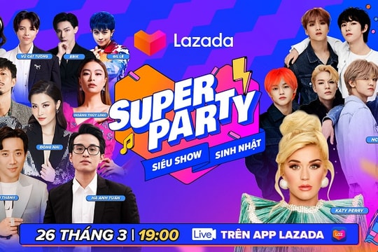 Đại tiệc sinh nhật Lazada lần thứ 9 với hàng triệu ưu đãi