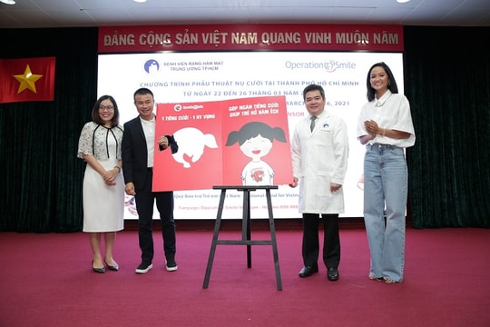 Con bò cười hỗ trợ gói 1 tỷ đồng cho chương trình phẫu thuật 2021