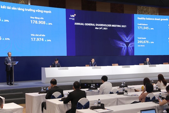 VIB tăng vốn bằng cổ phiếu thưởng