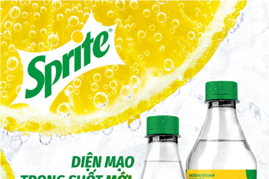 Sprite chuyển chai nhựa xanh sang chai nhựa PET
