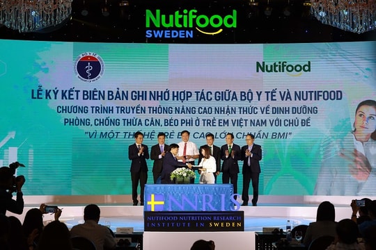 Ra mắt Viện Nghiên cứu dinh dưỡng Nutifood Thuỵ Điển