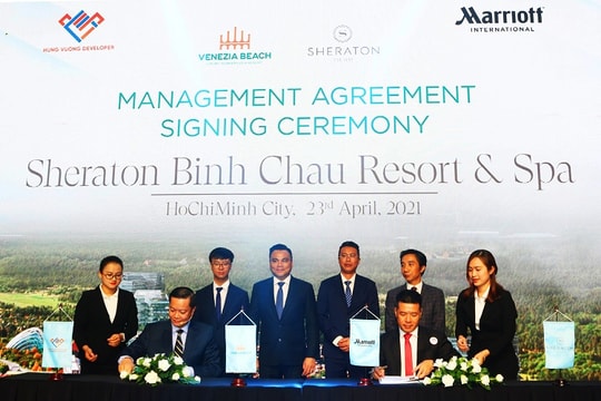 Hưng Vượng Developer chọn Marriott International vận hành Venezia Beach - Luxury Residences & Resort
