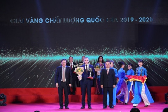 Nestlé Việt Nam nhận giải Vàng chất lượng quốc gia