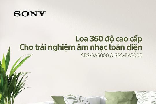Mẫu loa 360 độ SRS-RA5000 và SRS-RA3000
