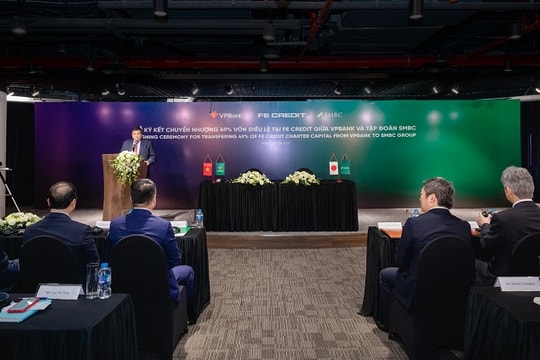 VPBank bán 49% vốn điều lệ tại FE Credit cho Tập đoàn Nhật Bản