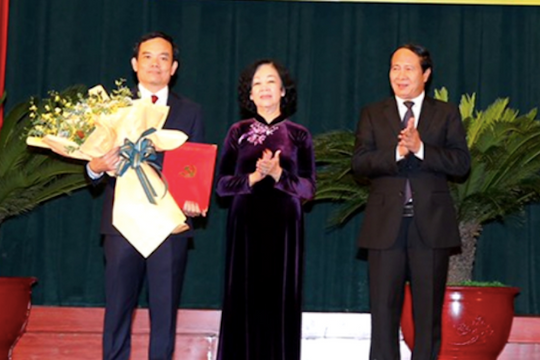 Phó bí thư TP.HCM Trần Lưu Quang làm Bí thư Thành ủy Hải Phòng