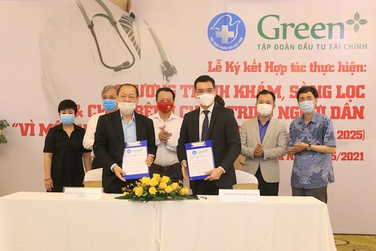Hợp tác khám, sàng lọc và chữa bệnh cho 5 triệu người dân