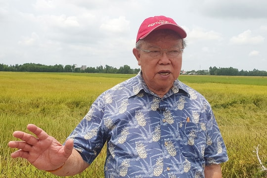 Giáo sư Võ Tòng Xuân nhận huân chương cao quý của Chính phủ Nhật Bản