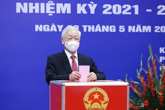 Chính thức bầu cử đại biểu Quốc hội khóa XV và đại biểu HĐND các cấp nhiệm kỳ 2021 - 2026