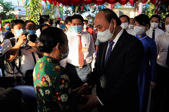 Lãnh đạo Đảng, Nhà nước đi bầu cử tại TP. HCM