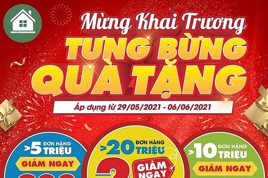 Khai trương cửa hàng tại quận 7, Minh Housewares triển khai chương trình tri ân khách hàng