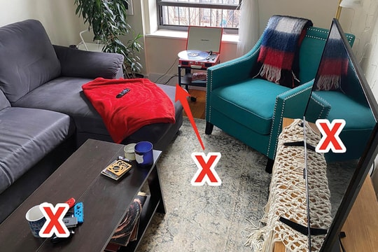 Bị căng thẳng vì cách sắp xếp nội thất và trang trí phòng