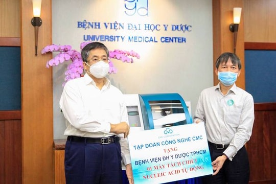 CMC tiếp sức cùng cả nước chống dịch Covid-19