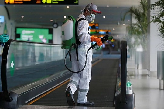 Khử khuẩn ngăn virus hiệu quả bằng công nghệ tĩnh điện