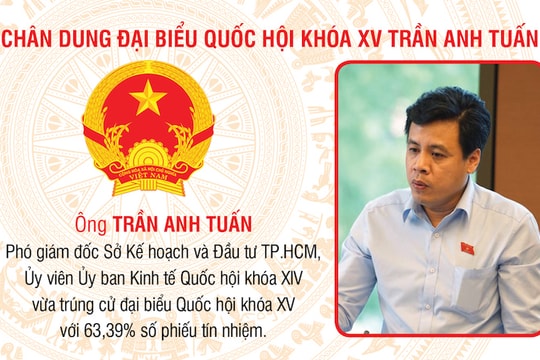 Chân dung đại biểu Quốc hội khóa XV Trần Anh Tuấn