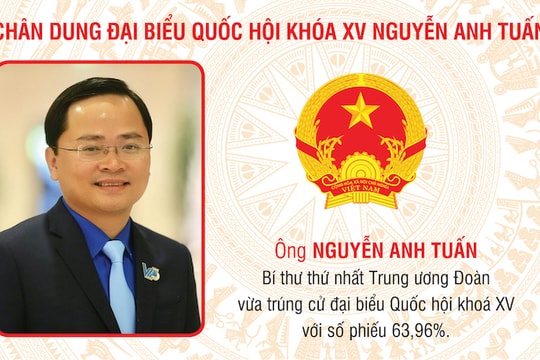 Chân dung đại biểu Quốc hội khóa XV Nguyễn Anh Tuấn