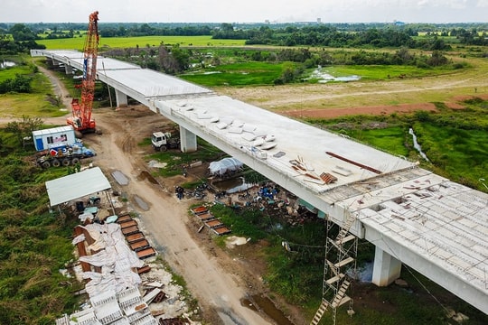 Cao tốc Trung Lương - Mỹ Thuận dự kiến thông xe cuối năm nay