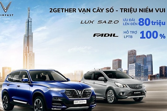 Sắm xe sang, nhận ngàn ưu đãi từ VinFast trong tháng 6
