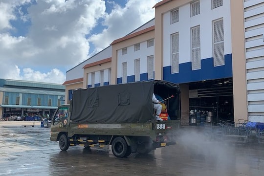 Chợ đầu mối Bình Điền tạm đóng cửa từ hôm nay