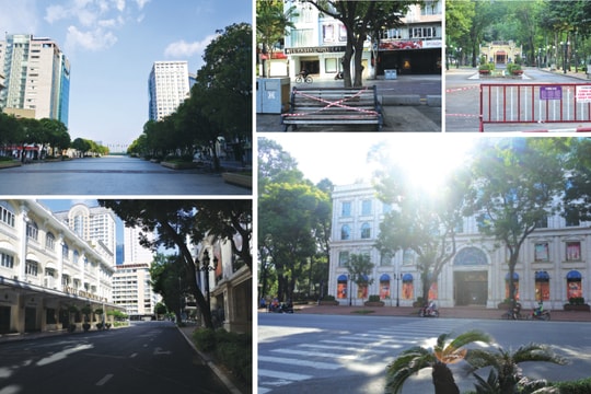 Sài Gòn giãn cách