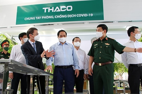 THACO tài trợ 126 xe chuyên dụng để vận chuyển vaccine phòng Covid-19 và tiêm chủng lưu động