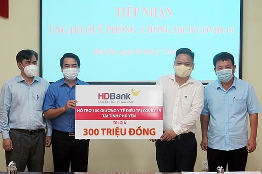 HDBank trao tặng 100 giường y tế cho tỉnh Phú Yên