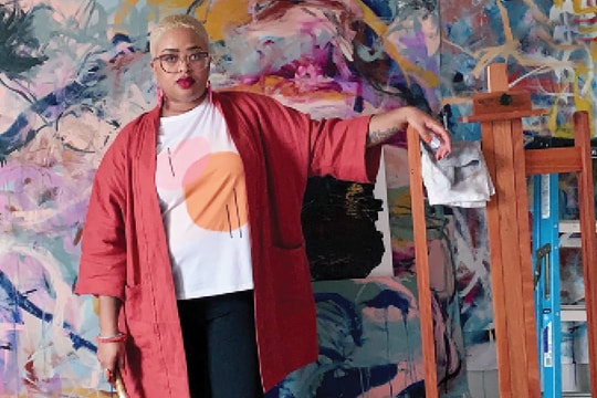 A’Driane Nieves: Vẽ tranh để chữa lành