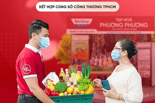 VinShop, VinID góp sức đưa nhu yếu phẩm đến tay người dân TP.HCM giữa tâm dịch