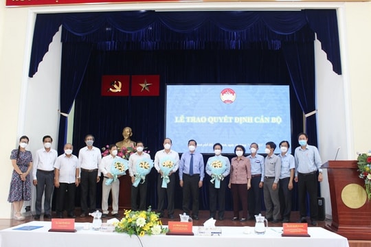 Công bố các chức danh Phó Chủ tịch Ủy ban Mặt trận Tổ quốc Việt Nam TP.HCM