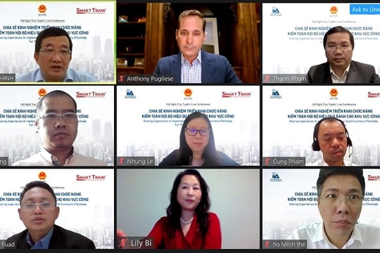 Bộ Tài chính tổ chức hội nghị kiểm toán nội bộ cho doanh nghiệp và khu vực công