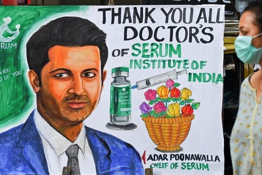 Các tỷ phú Ấn Độ 'nổi lên' nhờ vaccine Covid-19