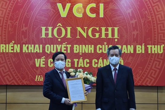 Ông Phạm Tấn Công được bổ nhiệm làm Chủ tịch VCCI
