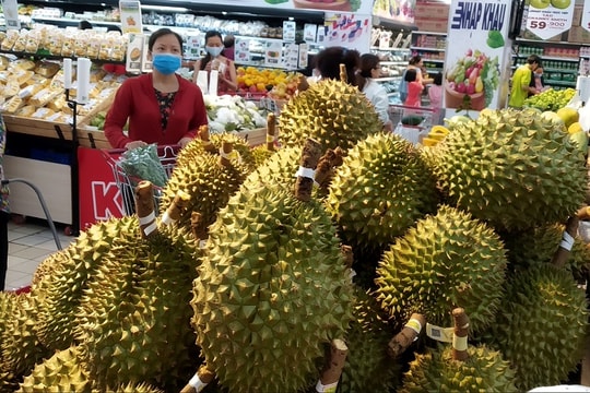 Siêu thị, sàn TMĐT hỗ trợ tiêu thụ sầu riêng