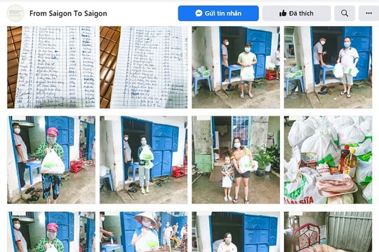 Tấm lòng của Vân với bà con nghèo trong đại dịch