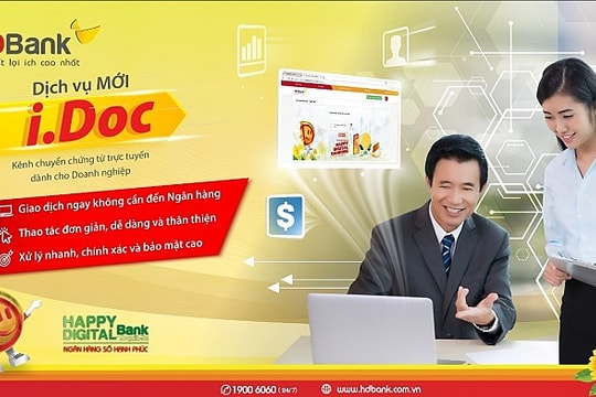 Đơn giản hóa chuyển chứng từ giao dịch với HDBank I.Doc