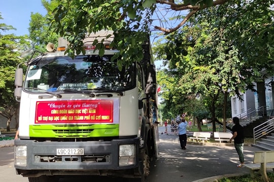 “Siêu thị sẻ chia” của trường ĐH Quốc Gia TP.HCM