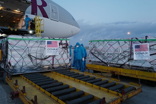 Việt Nam sẽ nhận hơn 16 triệu liều vaccine trong tháng 8 và 9