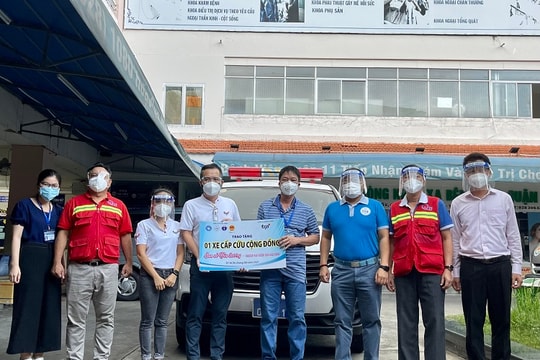 TCPVN đóng góp hơn 2 tỷ đồng cho sản xuất và bổ sung thiết bị y tế chống dịch Covid-19