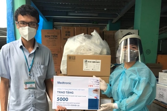 Medtronic hỗ trợ lực lượng y tế tuyến đầu trong cuộc chiến chống Covid-19