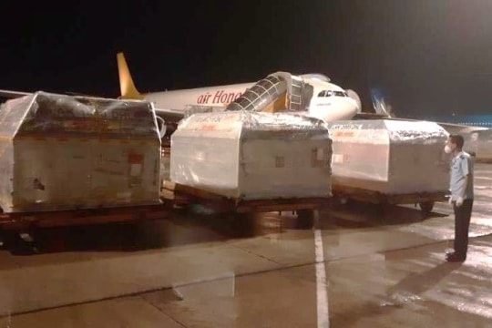 Hải quan TP.HCM thông quan nhanh trong đêm hơn 700.000 liều vaccine Pfizer