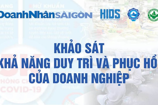 Khảo sát khả năng duy trì và phục hồi của doanh nghiệp