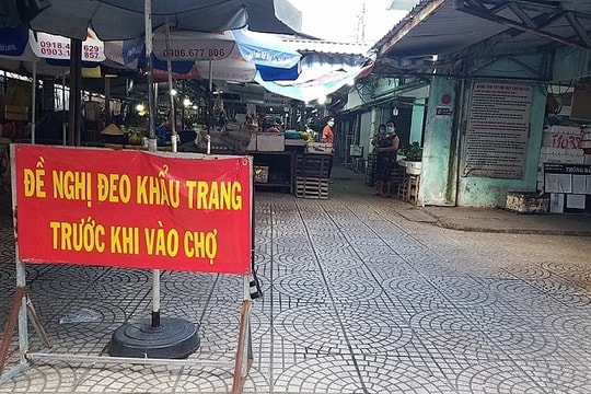 Ngày mai mở lại điểm trung chuyển hàng hóa tại chợ Bình Điền, chưa mở chợ truyền thống